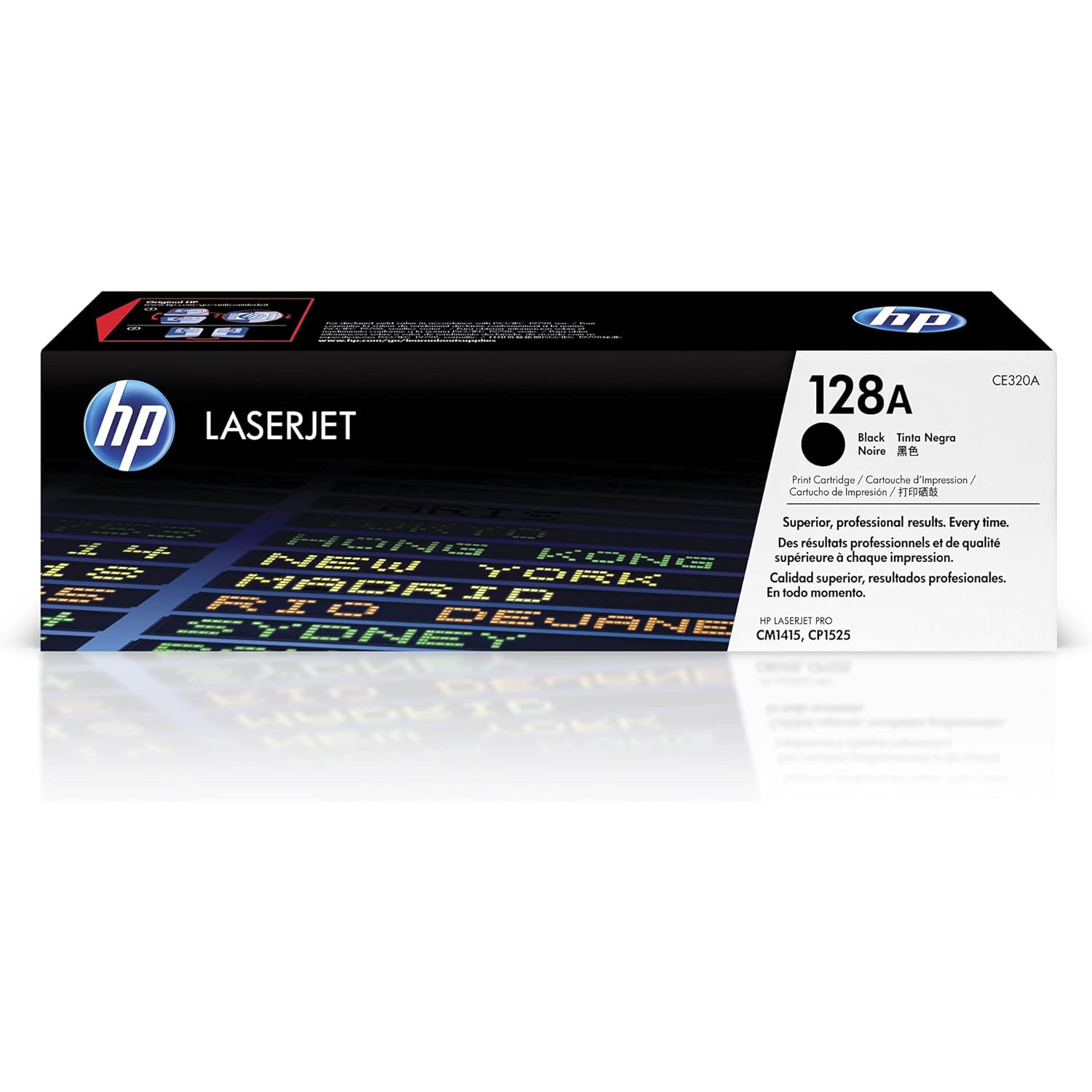 128A BLK TONER HP LASERJET CE320A (PRETO) 128A - Image 1