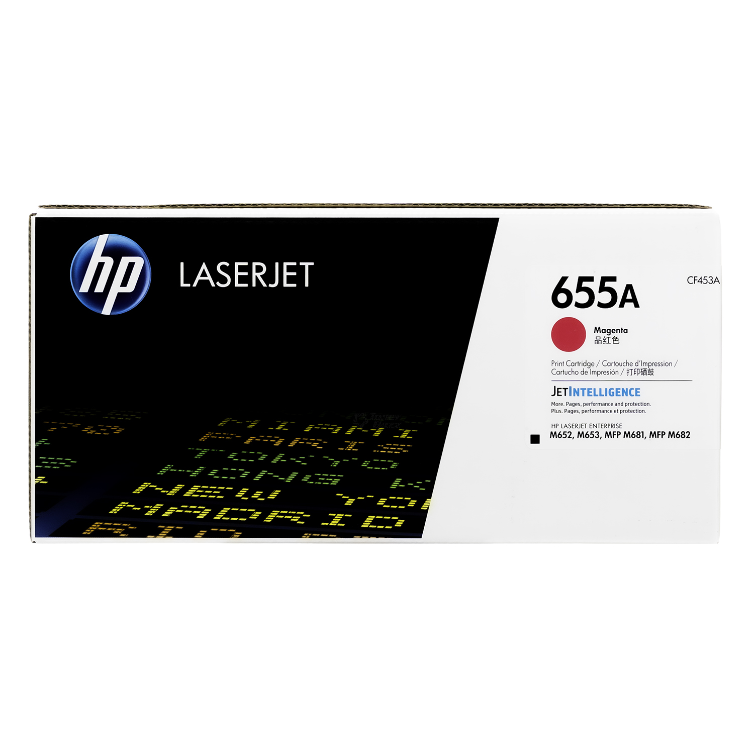 655 TONER TONER HP LASERJET CF453A (MAGENTA) 655A - Image 1
