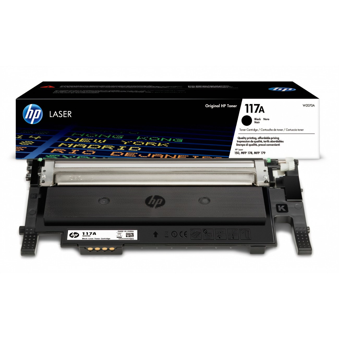 R (2) TONER HP LASERJET W2070A (PRETO) 117A - Image 1