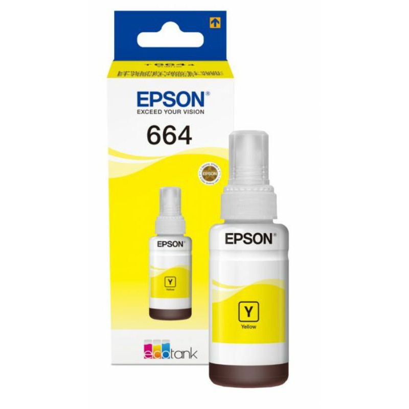 tinta-664-yello.1669688214 TINTEIRO EPSON T6643 664 (YELLOW) - Image 1