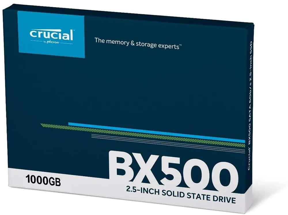 1000GB SSD CRUCIAL BX500 2.5-INCH SOLID STATE DRIVE 1000GB - Image 1