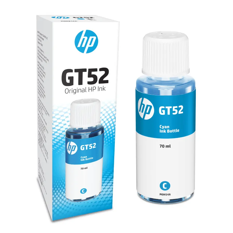 R (1) TINTEIRO HP GT 52 CYAN 70ml - Image 1