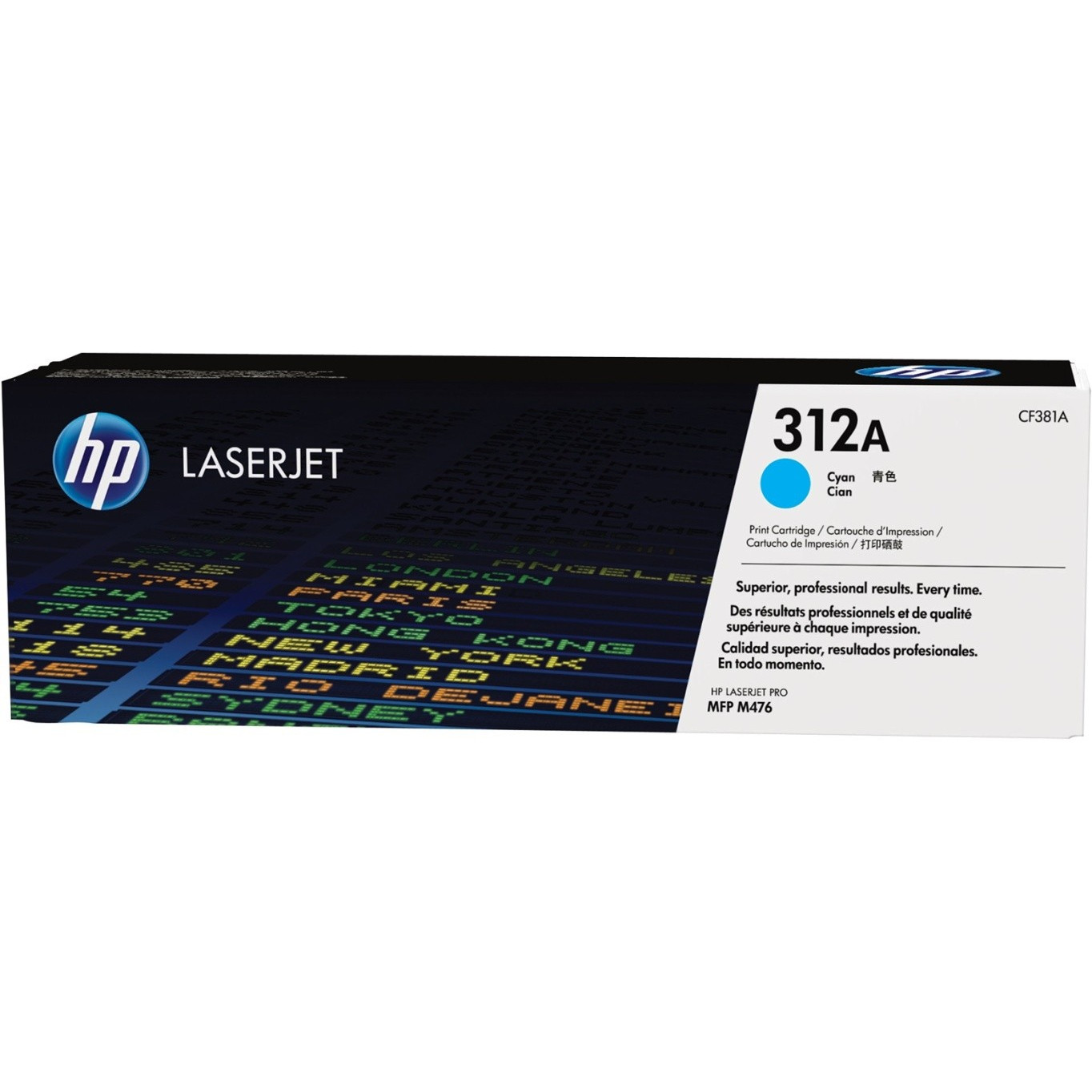 CF381A-HP-312A-CYAN TONER HP LASERJET CF381A (CYAN) 312A - Image 1